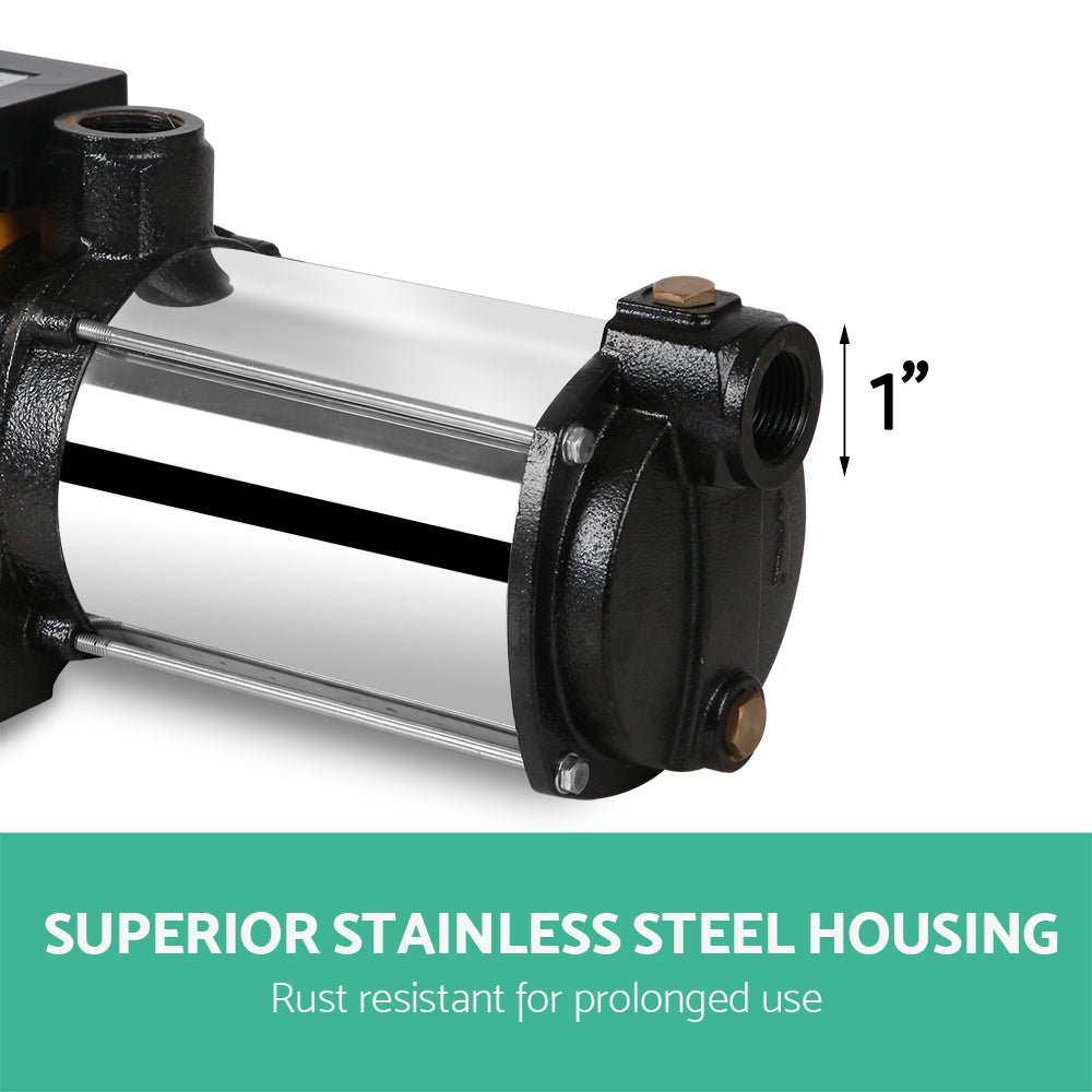 Giantz High Pressure Water Pump - Multi Stage - 9,000L/H