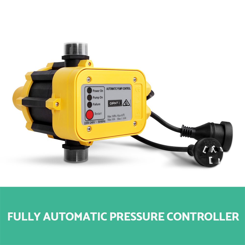 Giantz High Pressure Water Pump With Multi Stage Copper Motor - 9,000L/H