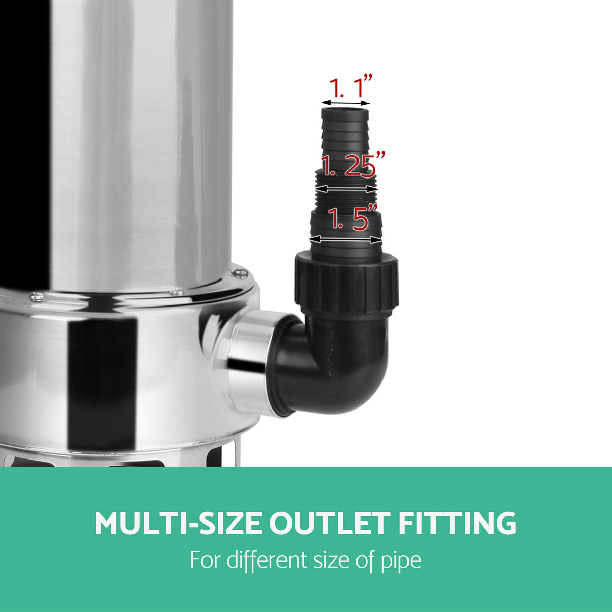 Giantz 1800W Submersible Water Pump - 24000litres/hr