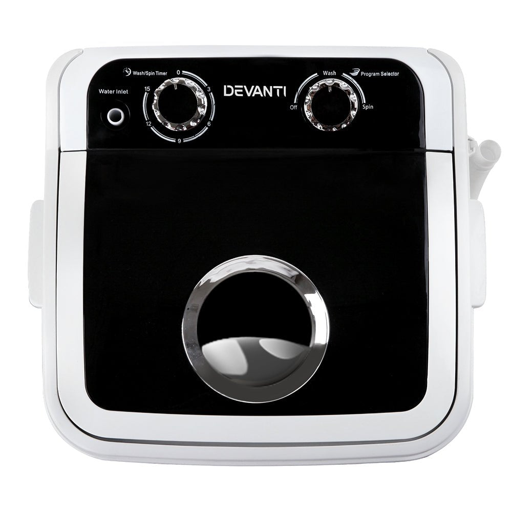 4.6KG Mini Portable Washing Machine | Black