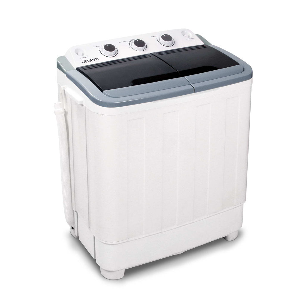 5KG Mini Portable Washing Machine | White