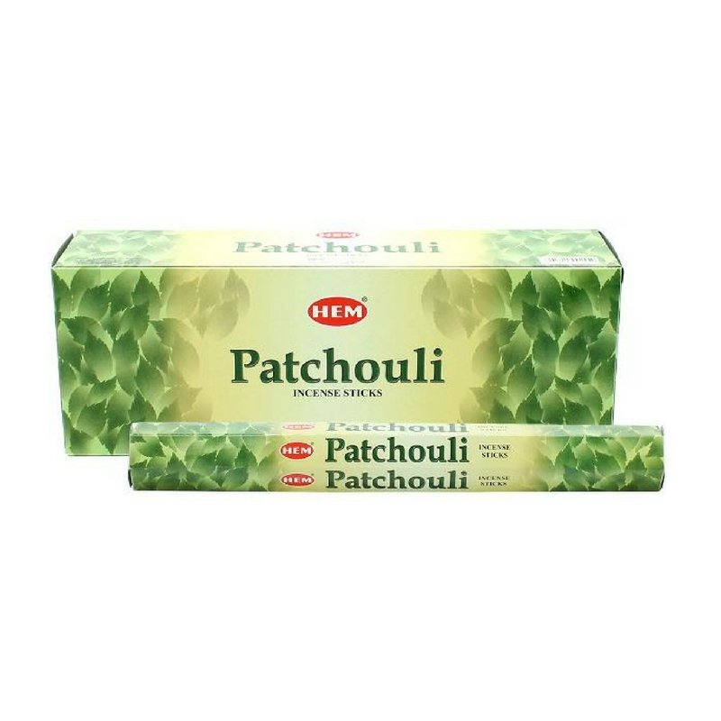Patchouli Garden Incense Sticks - HEM - Box Of 6