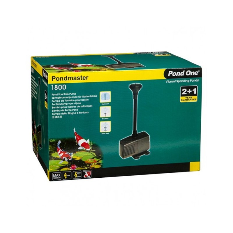 Pond One Pond Master 1800 Water Pump - 1800 L/H