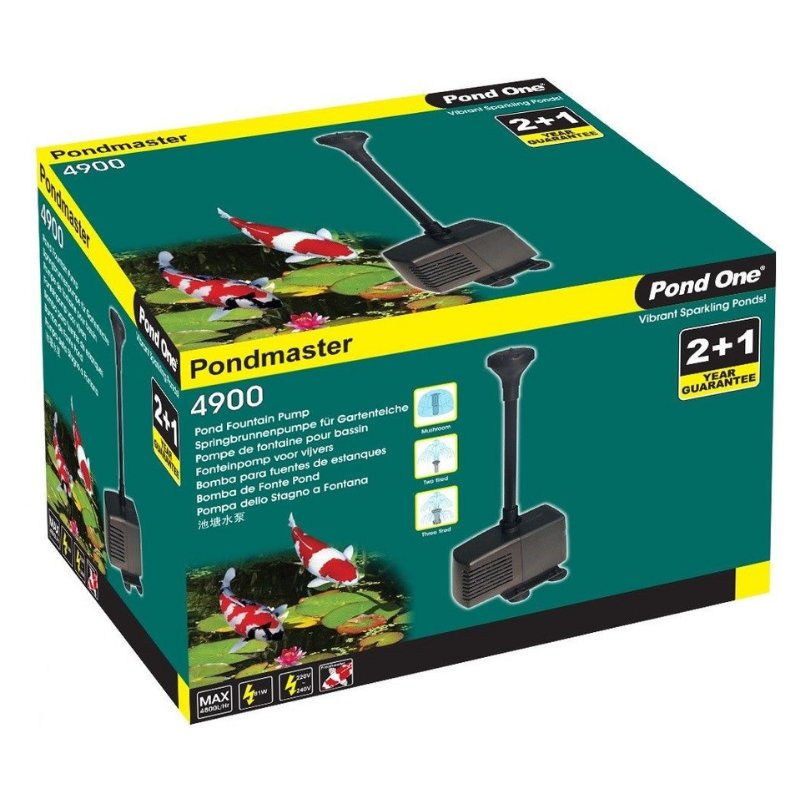 Pond One Pond Master 4900 Water Pump - 4800 L/H