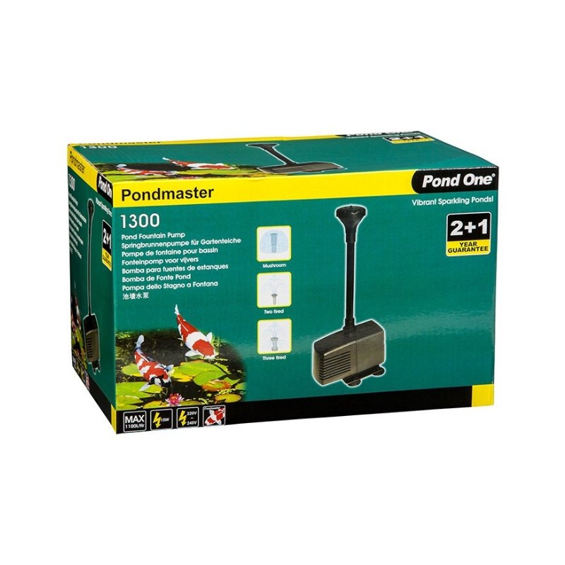 Pond One Pond Master 1300 Water Pump - 1100 L/H