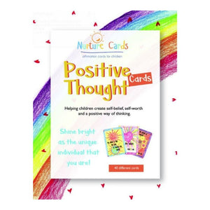 Positive Thought Cards For Children - 40 Card Deck