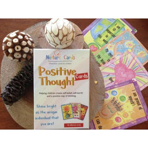 Positive Thought Cards For Children - 40 Card Deck
