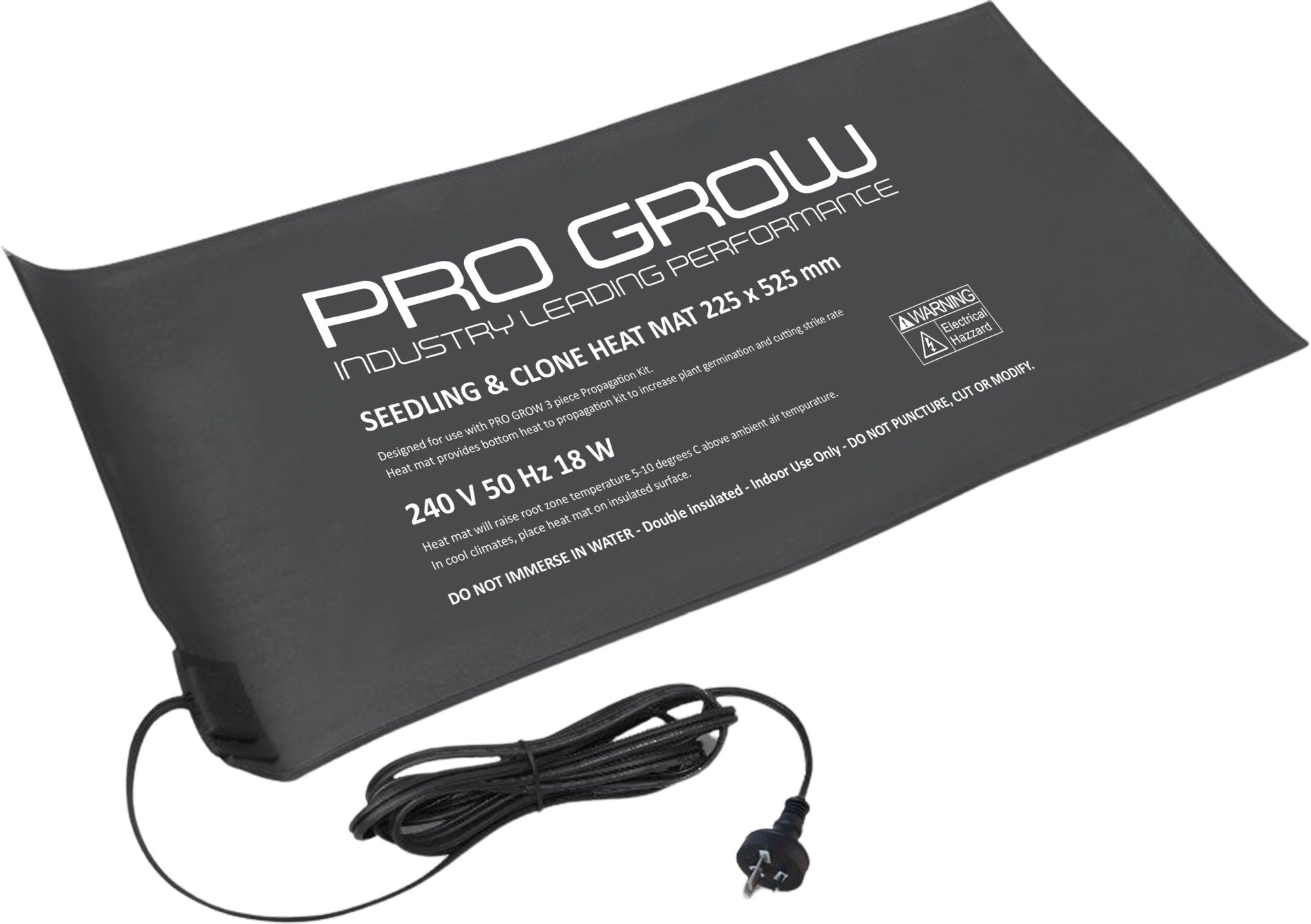 Pro Grow Plant Heat Mat - 225 x 525 mm