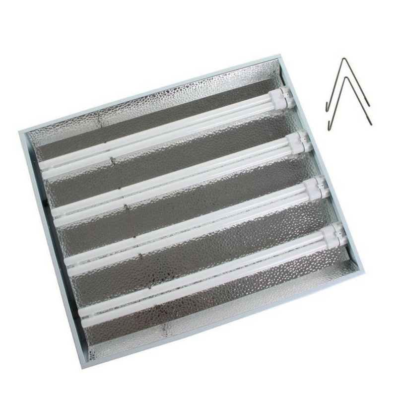 Fluorescent Propagation Grow Light - 4 X 55W Tubes - 6400k