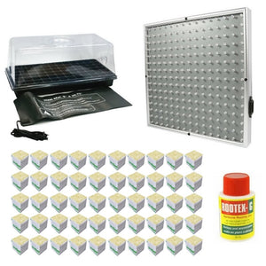 Propagation Kit With LED Grow Light - For Seeds + Smaller Plants
