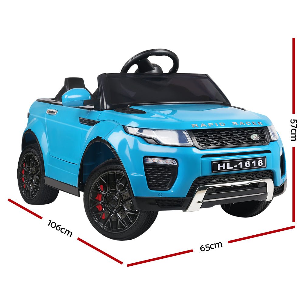 Kids Electric Ride On Car | 12V Battery SUV | Blue