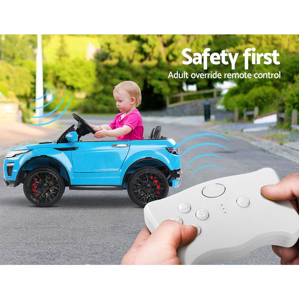 Kids Electric Ride On Car | 12V Battery SUV | Blue
