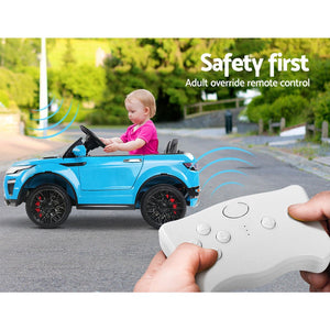 Kids Electric Ride On Car | 12V Battery SUV | Blue