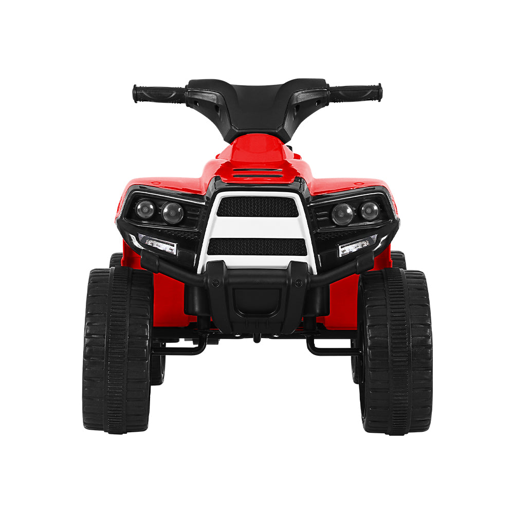 Kids Ride On ATV Quad Motorbike Car - 4 Wheeler Electric Toys | Battery Red | Rigo
