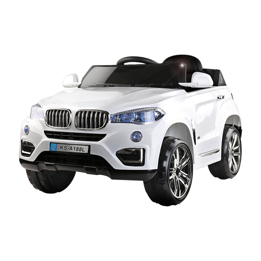 Rigo Kids Ride On Car - White