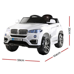 Rigo Kids Ride On Car - White