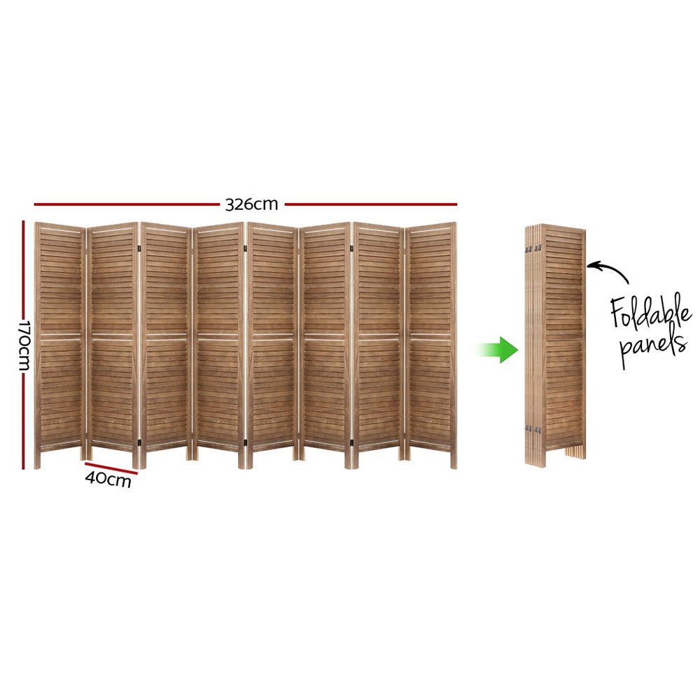 8 Panel Privacy Wood Dividers