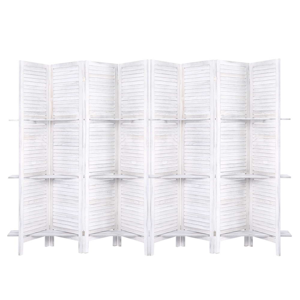 8 Panel Foldable Timber Privacy Dividers