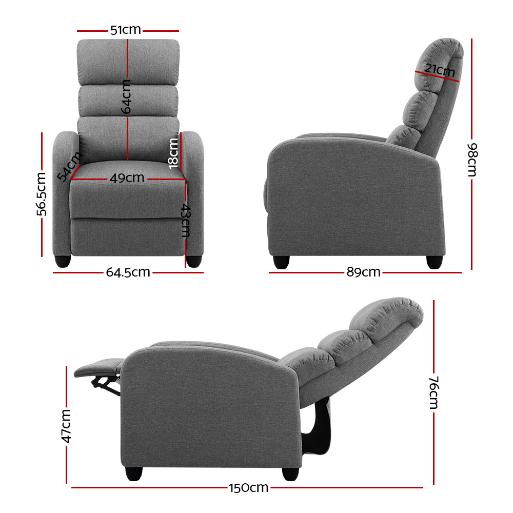 Luxury Recliner Armchair Lounge