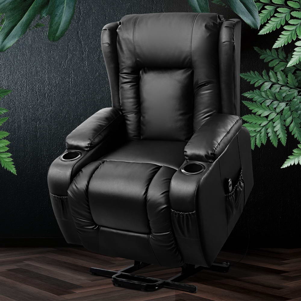 Heated Electric Massage Recliner Chair