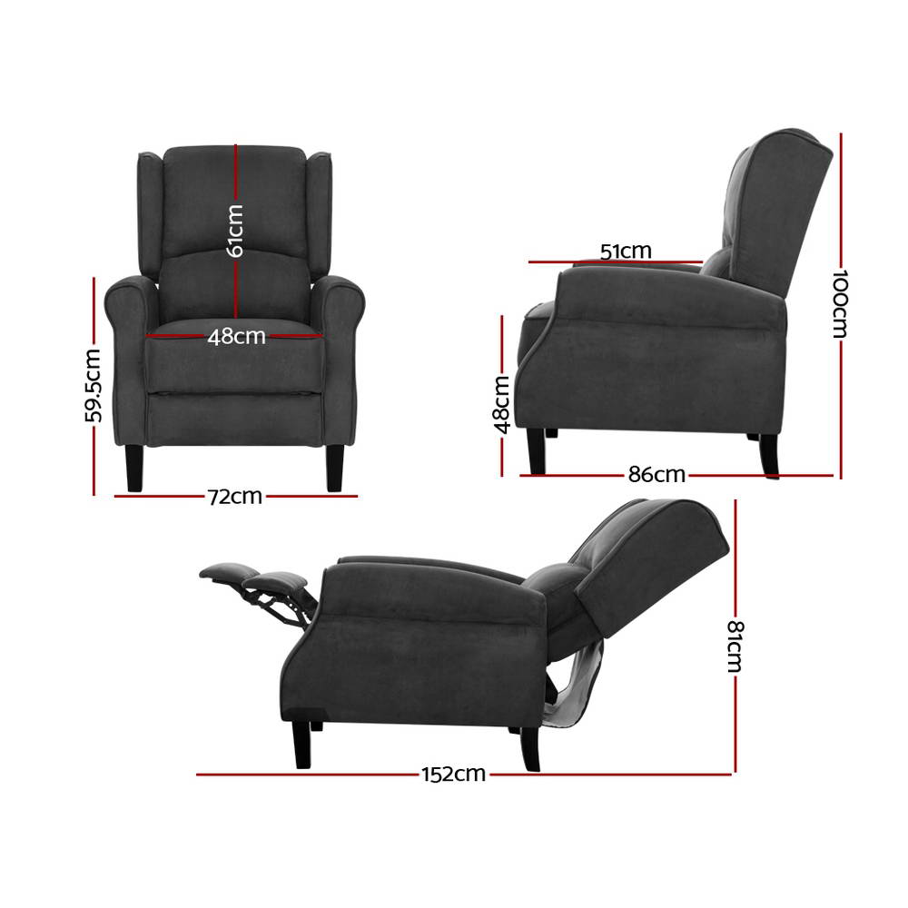 Adjustable Recliner Chair / Sofa Armchair