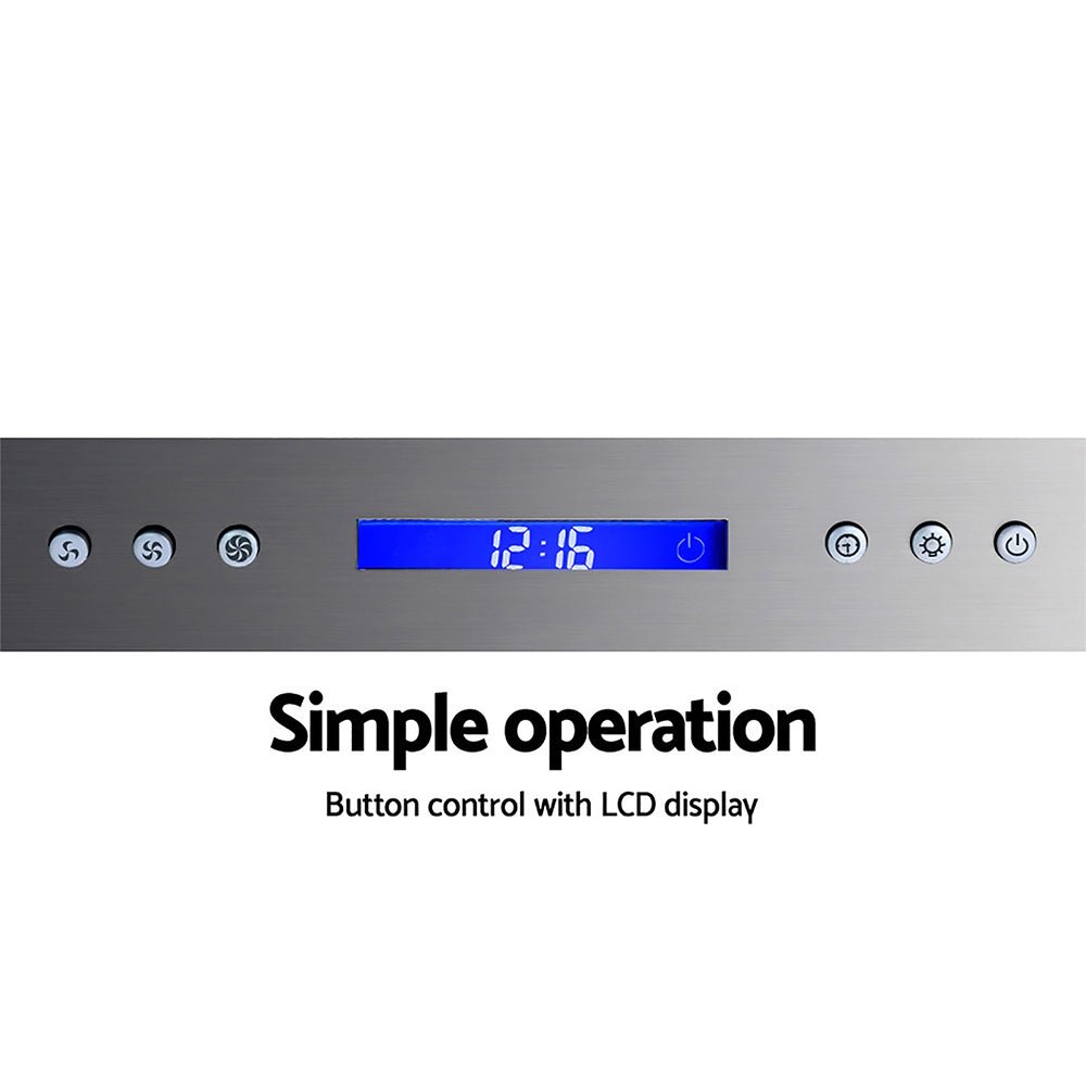 Devanti 1200mm Commercial BBQ Rangehood - Silver