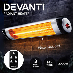Electric Infrared Heater - 2000W