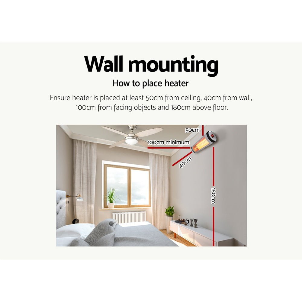 Electric Infrared Heater - 2000W