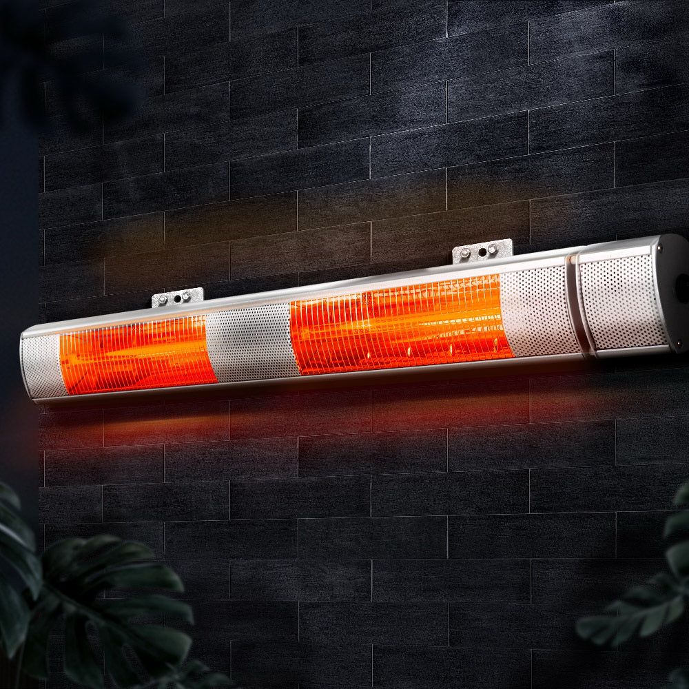 Devanti Electric Infrared Strip Heater | Remote Control | 3000W