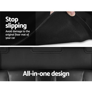 Weisshorn Car Rubber Floor Mats for Tesla Model 3 2021-2022 | Front and Rear
