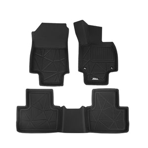 Weisshorn Car Rubber Floor Mats Compatible with Toyota RAV4 2019-2022 | Front and Rear