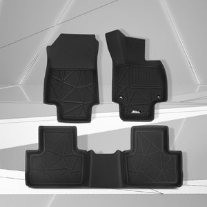 Weisshorn Car Rubber Floor Mats Compatible with Toyota RAV4 2019-2022 | Front and Rear