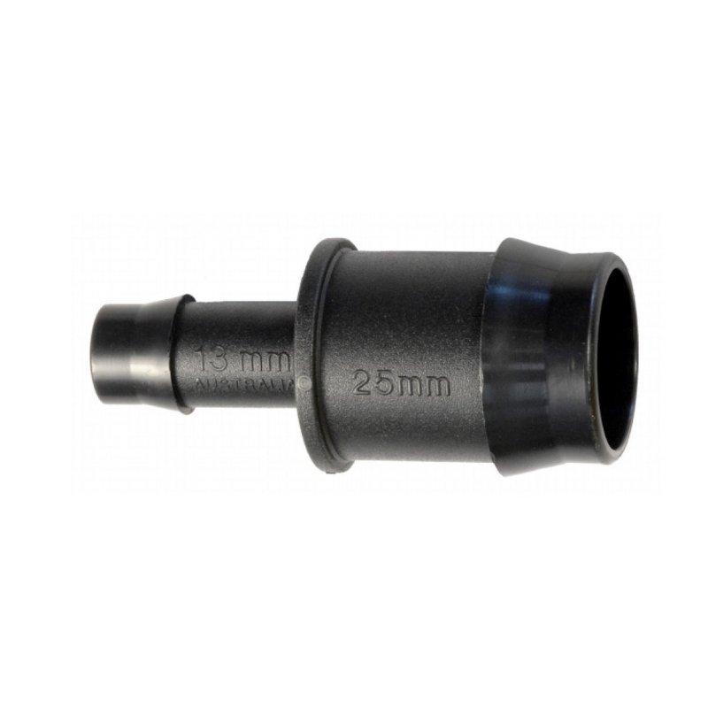 Reducing Barbed Joiner - 25mm - 13mm