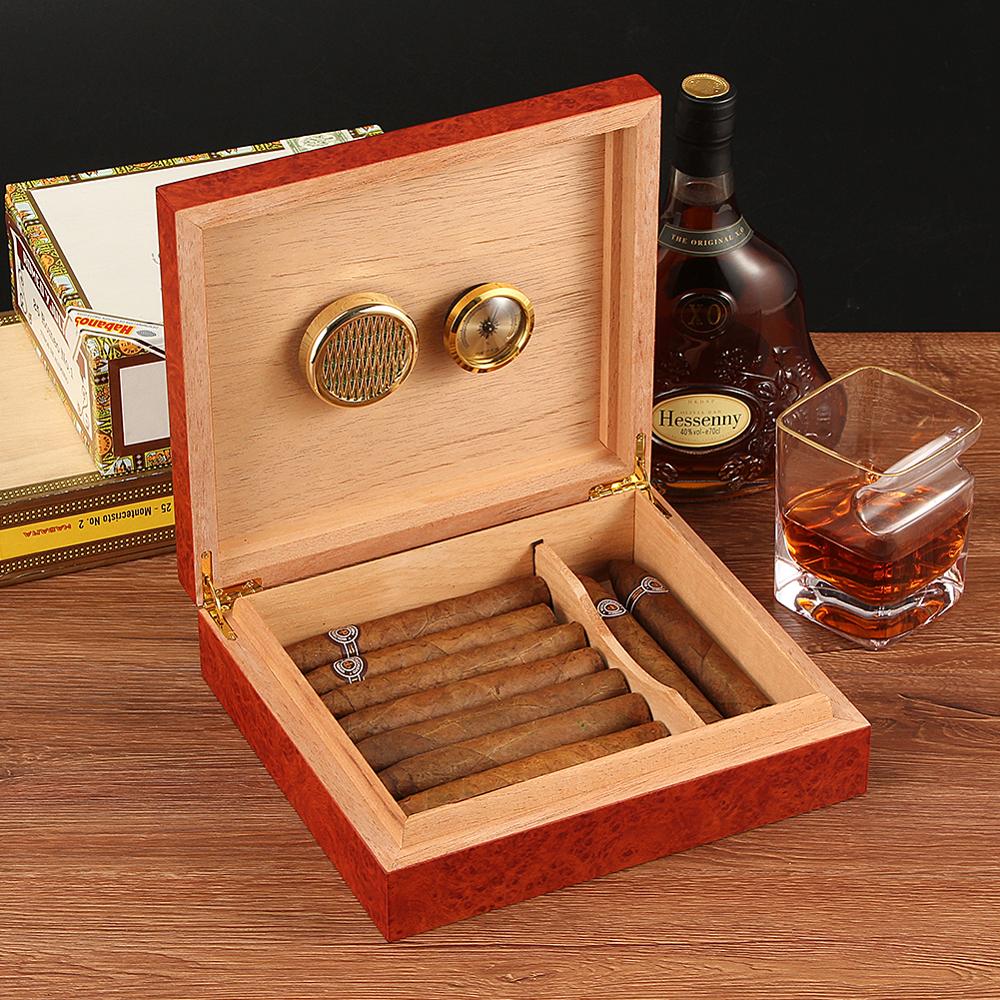 Portable Cigar Travel Humidor Box