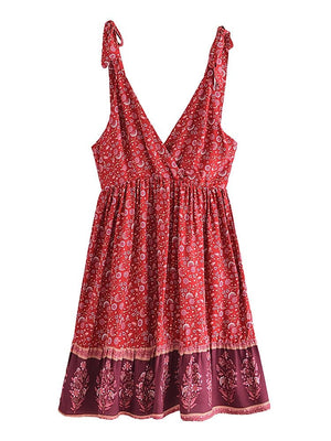 Women's Sexy Hippie Sleeveless Dress | S-L | Various Colours