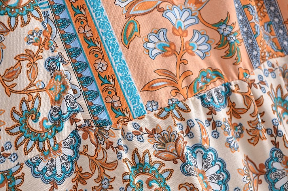 Women's Hippie & Bohemian Styled Loose Bouse | S-L | Two Colours