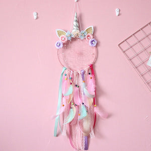 Cute Girls Unicorn Dream Catchers | Various Styles | Fairy Light Options Available