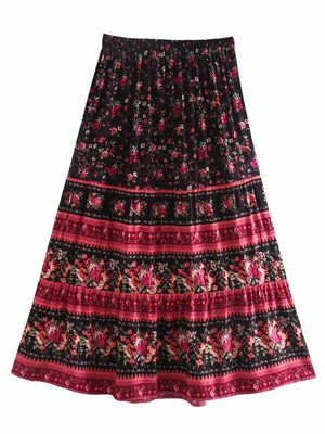 Cute Hippie Long Skirt | Bohemian Dance | S-L