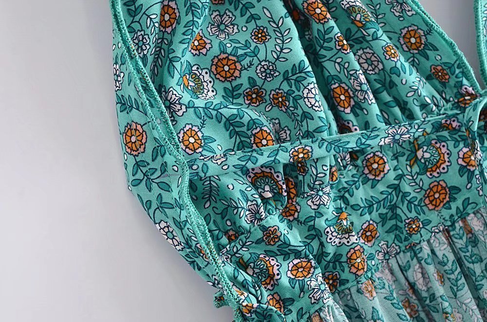 Women's Bohemian Beach Mini Dress | Strapless Sundress | S-L | Various Colours