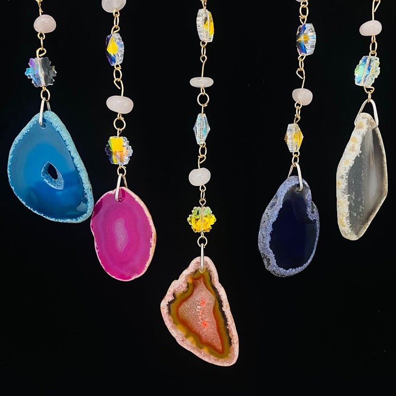 Multi-Coloured Dream Catcher With Agnate