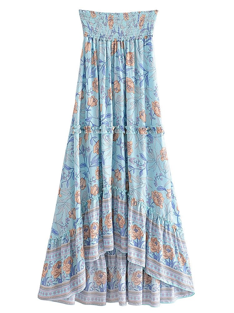 Light Coloured Floral Beach Skirt | M-XL | 3 Styles