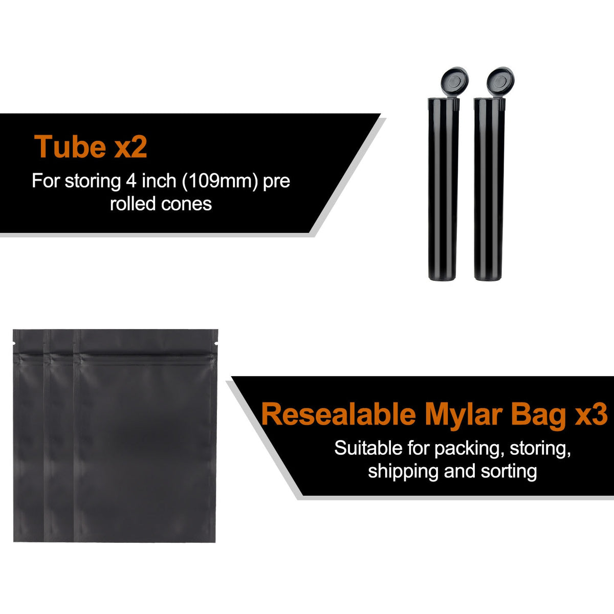 Smell Proof Pouch Case + Free Accessories