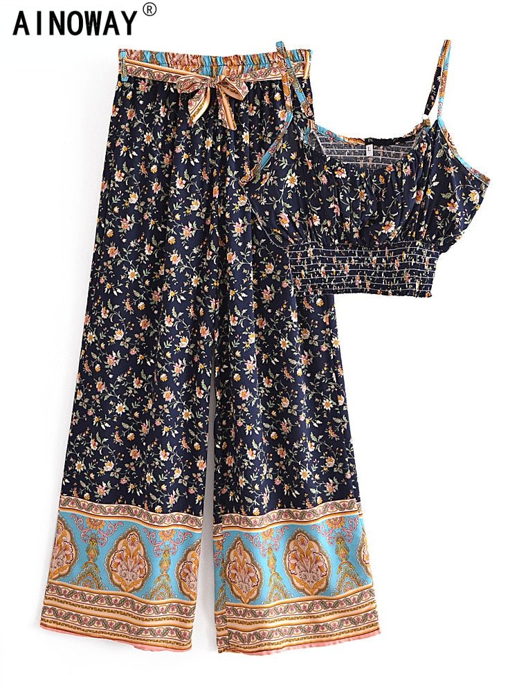 Cute Women's Hippie Outfit | Festival Set | Various Colours | S-L
