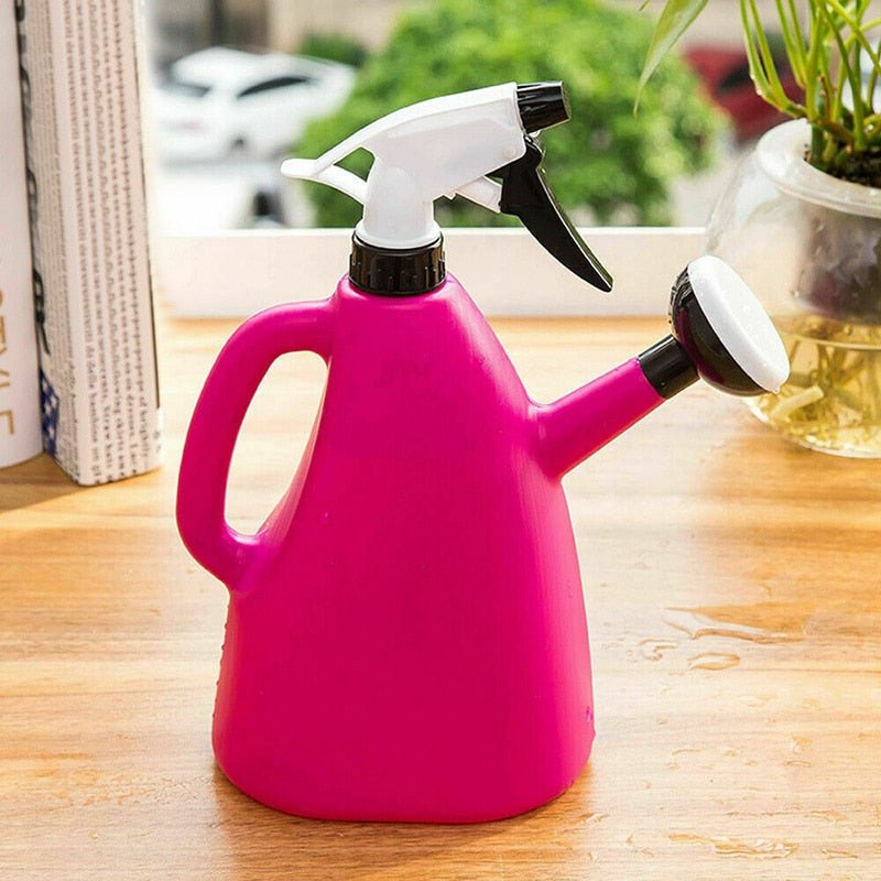 Plastic Watering Can | Dual Purposed | Spray Or Pour
