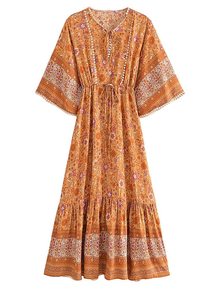 Bohemian Summer Dress | Multiple Colours | S-L