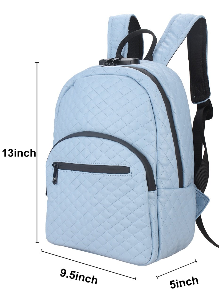 Women's Smell Proof Backpack With Lock | Various Colours