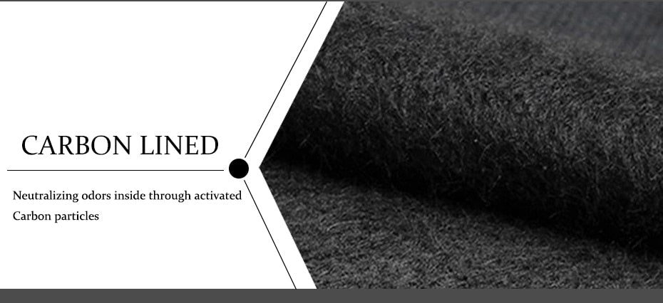 Smell Proof Pouch Case | PU Leather + Carbon Lined