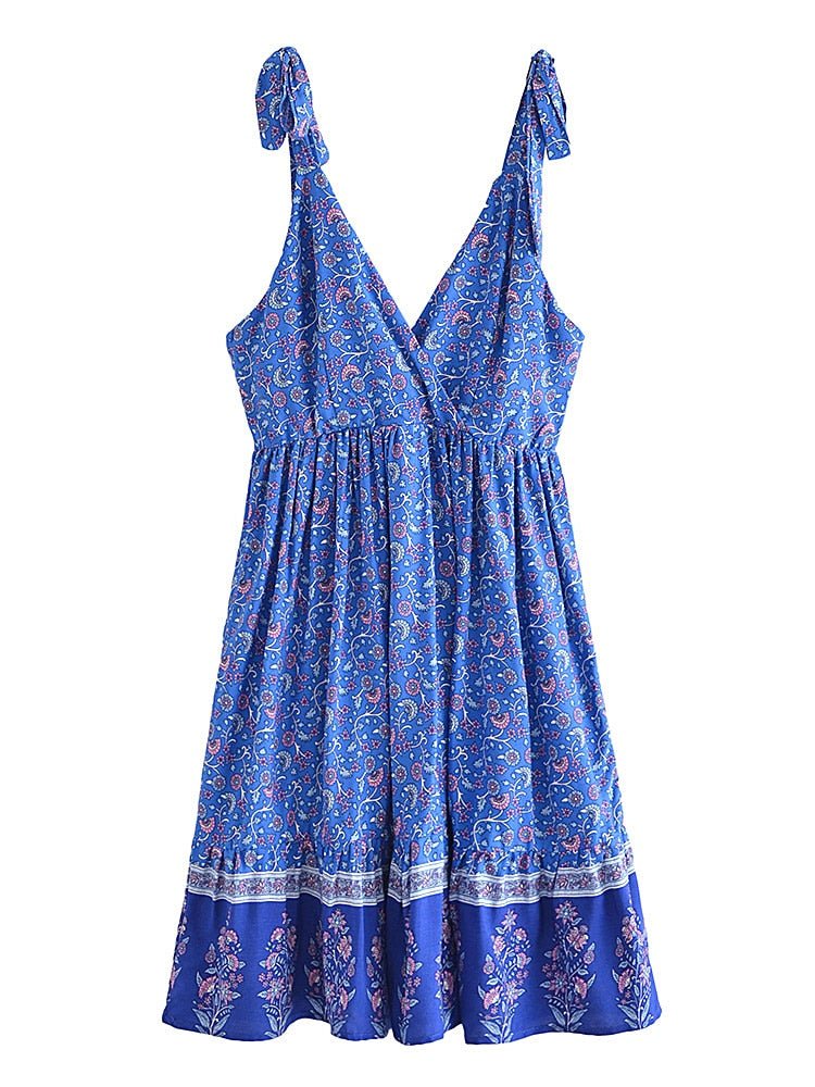 Women's Sexy Hippie Sleeveless Dress | S-L | Various Colours