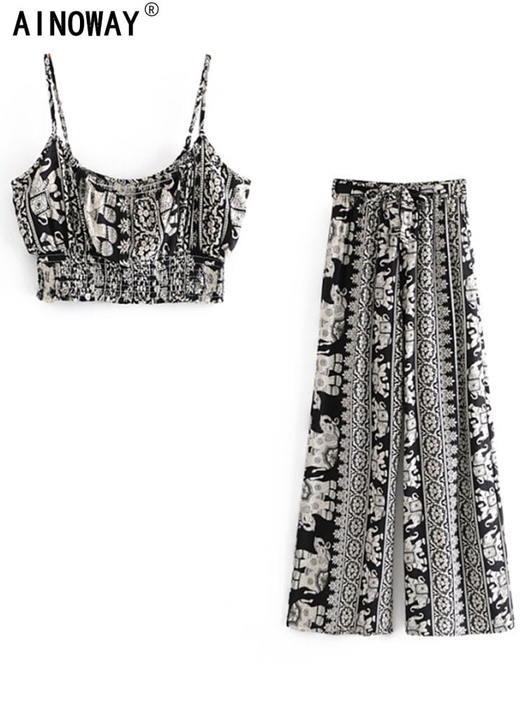 Cute Women's Hippie Outfit | Festival Set | Various Colours | S-L