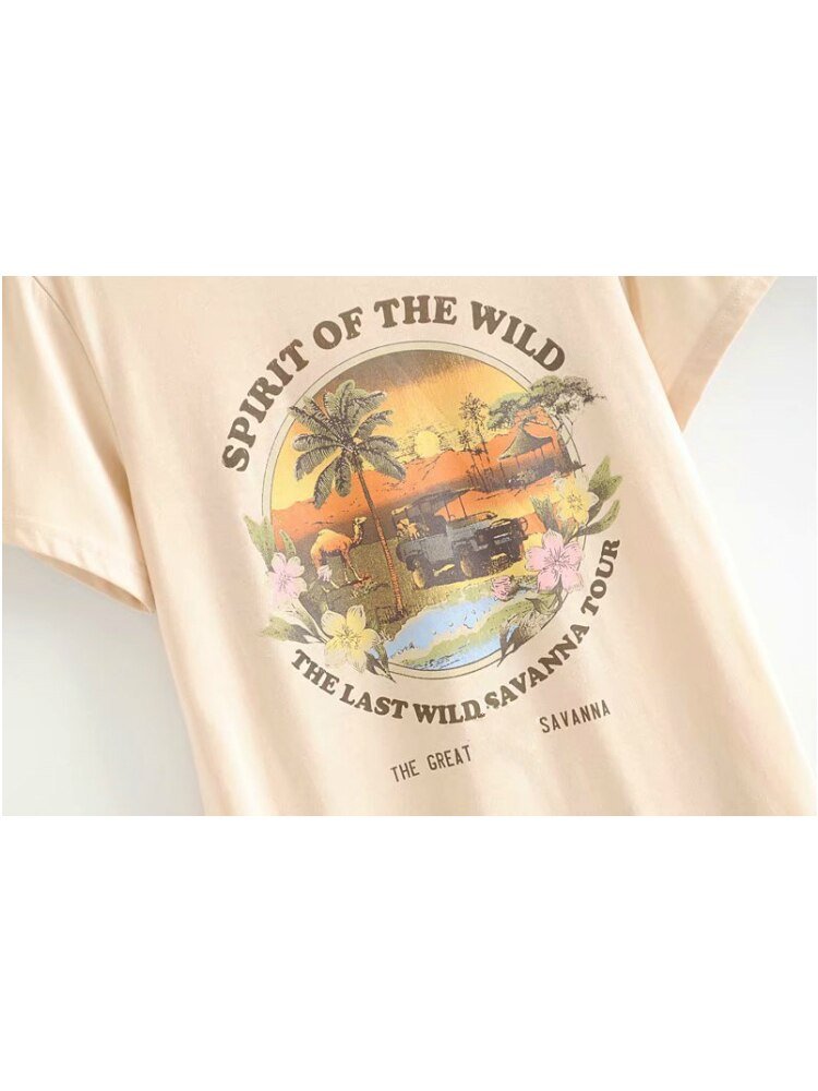 Cool Women's Hippie Shirt - Spirit Of The Wild | S-L